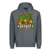 Rock St. Patrick's Arkansas Premium Hoodie - OliviaCreatesArt