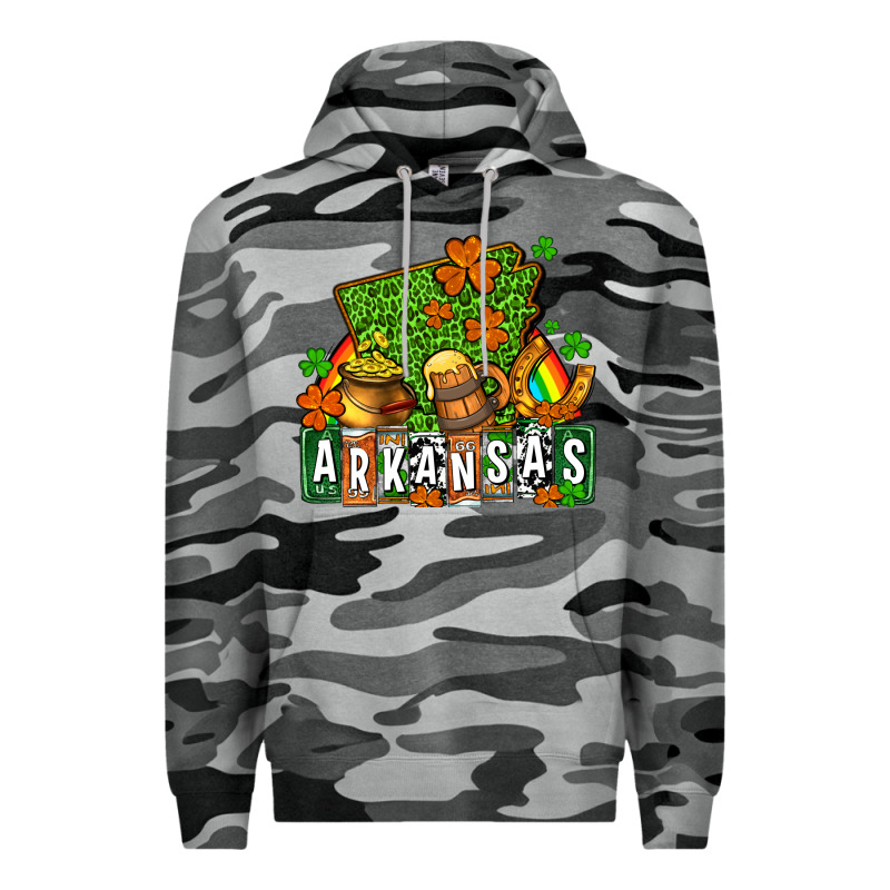 St. Patrick's Arkansas Premium Hoodie by OliviaCreatesArt | Teevron