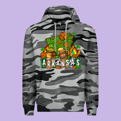 St. Patrick's Arkansas Premium Hoodie Designed By Oliviacreatesart