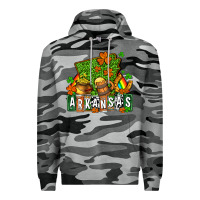 Slate Camo St. Patrick's Arkansas Premium Hoodie - OliviaCreatesArt