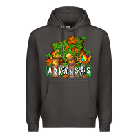 Smoke St. Patrick's Arkansas Premium Hoodie - OliviaCreatesArt