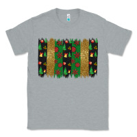 Heather Grey Christmas brush stoke Classic Tee - JahusDesignShop
