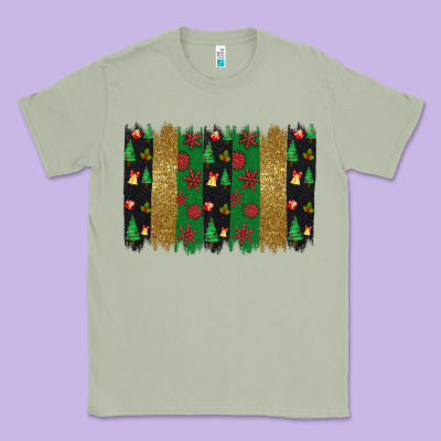 Christmas Brush Stoke Classic Tee Designed By Jahusdesignshop