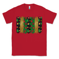 Red Christmas brush stoke Classic Tee - JahusDesignShop