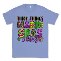 Colony Blue thick things mardi gras vibes Classic Tee - LillyAllenDesigns