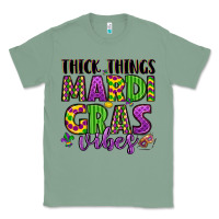 Sage thick things mardi gras vibes Classic Tee - LillyAllenDesigns