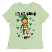 Matcha let's get lucked up Ladies Tee - MaliasSmallBusiness