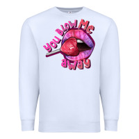 White You Blow Me Away Valentines Day Premium Sweatshirt - FaDigitalArtStudio