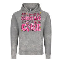 Cloud Rock all i want for christmas is a cure breast cancer Vintage Hoodie - LillyAllenDesigns