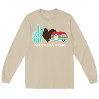 Mushroom Peace Love Camp Long Sleeve Tee - Bettercallsaul