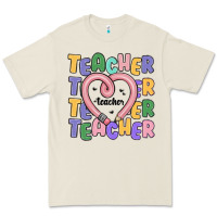 Bone teacher and pencil heart Premium Tee - MaliasSmallBusiness