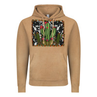 Vintage Camel aztec cowhide cacti Vintage Hoodie - RanaPortraitStore
