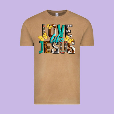 Love Like Jesus Vintage Tee Designed By Lillyallendesigns