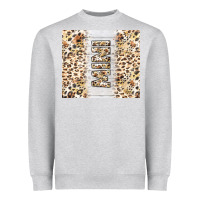 Heather Grey mother's day mini leopard tumbler tbs Heavyweight Sweatshirt - TumblerDesignByShophia