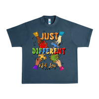 Midnight Navy just different not less Urban Heavy Tee - Artiststas