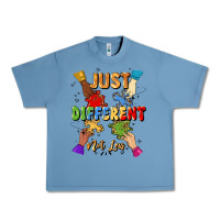Pebble Blue just different not less Urban Heavy Tee - Artiststas