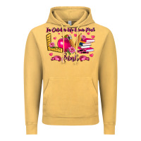 Vintage Mustard in october we wear pink teacher Vintage Hoodie - LillyAllenDesigns
