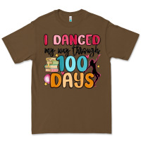 Cacao i danced my way through 100 days Premium Tee - MaliasSmallBusiness