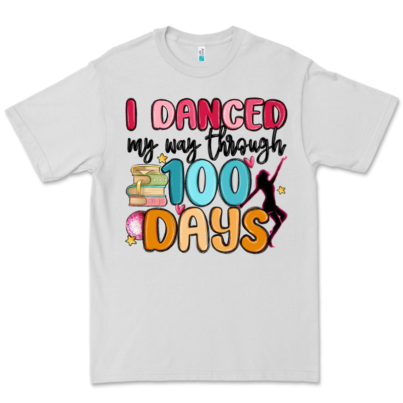 I Danced My Way Through 100 Days Premium Tee by MaliasSmallBusiness | Teevron