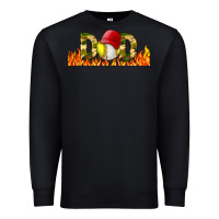 Baseball And Softball Dad Libbey Glass Premium Sweatshirt | Teevron