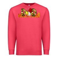 Cardinal Baseball And Softball Dad Libbey Glass Premium Sweatshirt - BundleAndBundleShop