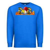 True Royal Baseball And Softball Dad Libbey Glass Premium Sweatshirt - BundleAndBundleShop