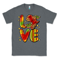 Charcoal Heather love juneteenth Classic Tee - LillyAllenDesigns