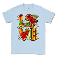 Dusty Blue love juneteenth Classic Tee - LillyAllenDesigns