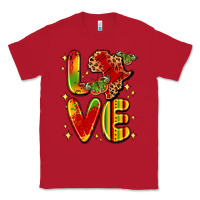 Red love juneteenth Classic Tee - LillyAllenDesigns