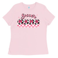 Bubblegum Pink soccer mama Ladies Tee - MaliasSmallBusiness