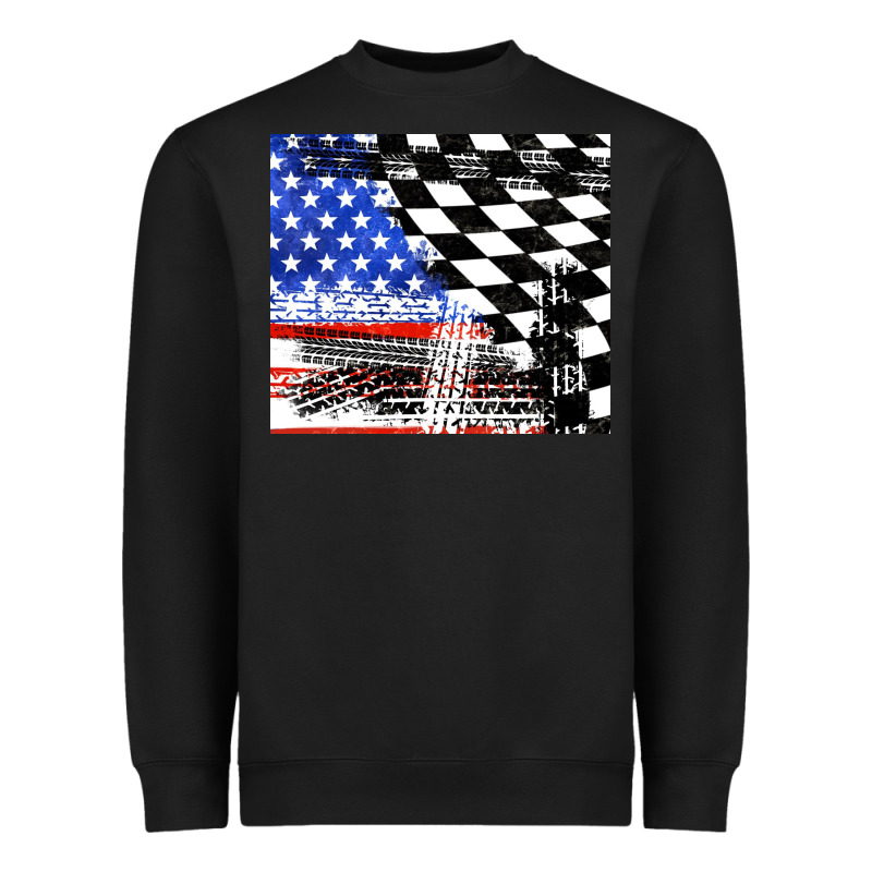 Racing Checkered Flag Tumbler Tbs Heavyweight Sweatshirt by TumblerDesignByShophia | Teevron