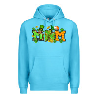 Ocean Blue St. Patrick's Day mom Premium Hoodie - OliviaCreatesArt