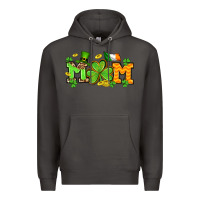 Smoke St. Patrick's Day mom Premium Hoodie - OliviaCreatesArt