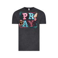 Vintage Black Pray leopard frame Vintage Tee - LillyAllenDesigns