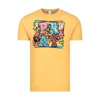 Vintage Mustard Pray leopard frame Vintage Tee - LillyAllenDesigns