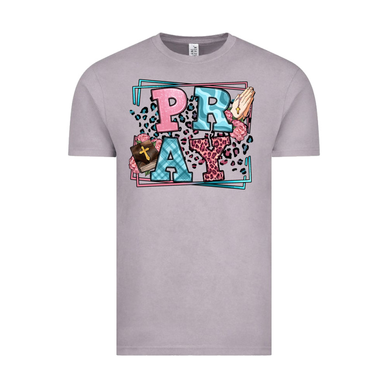 Pray Leopard Frame Vintage Tee by LillyAllenDesigns | Teevron