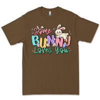 Cacao some bunny loves you easter Premium Tee - MaliasSmallBusiness