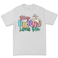Dove Grey some bunny loves you easter Premium Tee - MaliasSmallBusiness