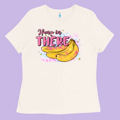 Hang In There Ladies Tee Designed By Maliassmallbusiness