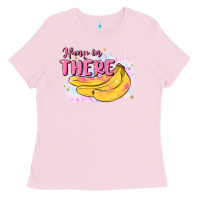 Bubblegum Pink hang in there Ladies Tee - MaliasSmallBusiness
