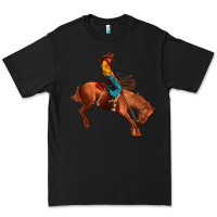 Black cowboy rodeo Premium Tee - JahusDesignShop