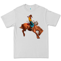 Dove Grey cowboy rodeo Premium Tee - JahusDesignShop