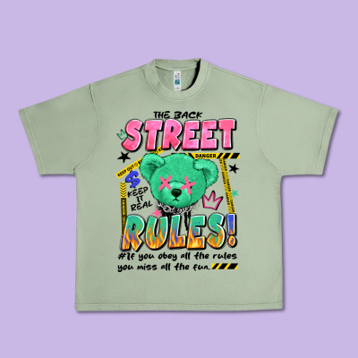 Street Rules Urban Heavy Tee Designed By Artiststas