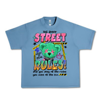 Pebble Blue street rules Urban Heavy Tee - Artiststas