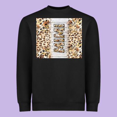Mother's Day Mimi Leopard Tumbler Tbs Heavyweight Sweatshirt Designed By Tumblerdesignbyshophia