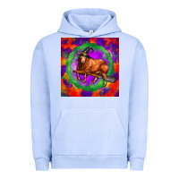 Pigment Grape Ice halloween red angus bull Urban Hoodie - LillyAllenDesigns
