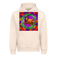 Sandshell halloween red angus bull Urban Hoodie - LillyAllenDesigns