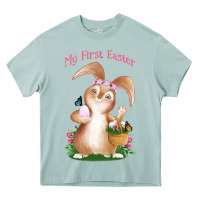 Arona Babies First Easter Girls Heavy Core Tee - Jasminsmagicworld