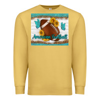 Antique Gold american football and butterfly mousepad Premium Sweatshirt - BundleAndBundleShop