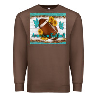 Chestnut american football and butterfly mousepad Premium Sweatshirt - BundleAndBundleShop